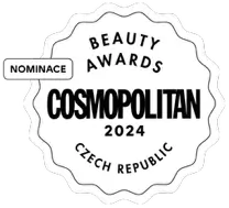 Σήμα υποψηφιότητας Cosmopolitan Beauty Awards 2024 Czech Republic