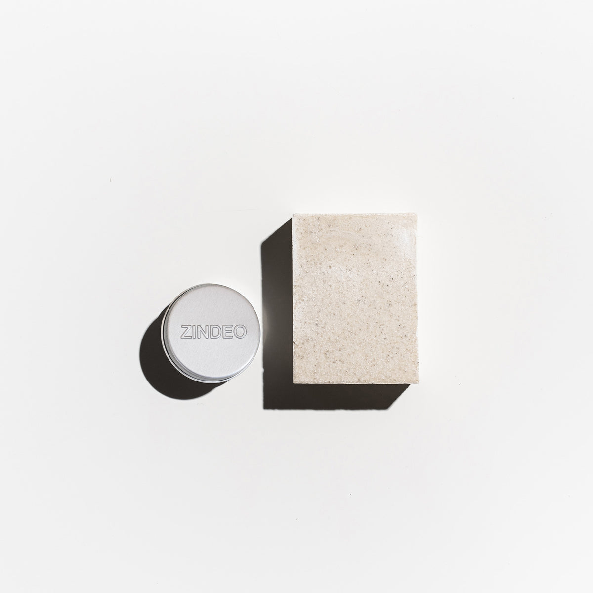 Zindeo skincare product on a white background anti-odorant salsoap